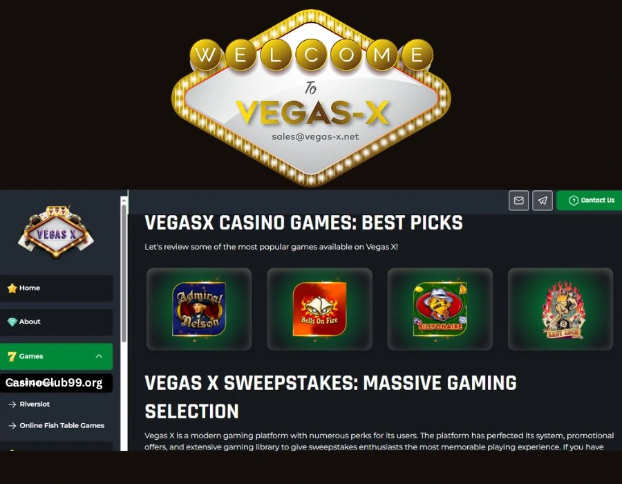 Vegas X Casino App